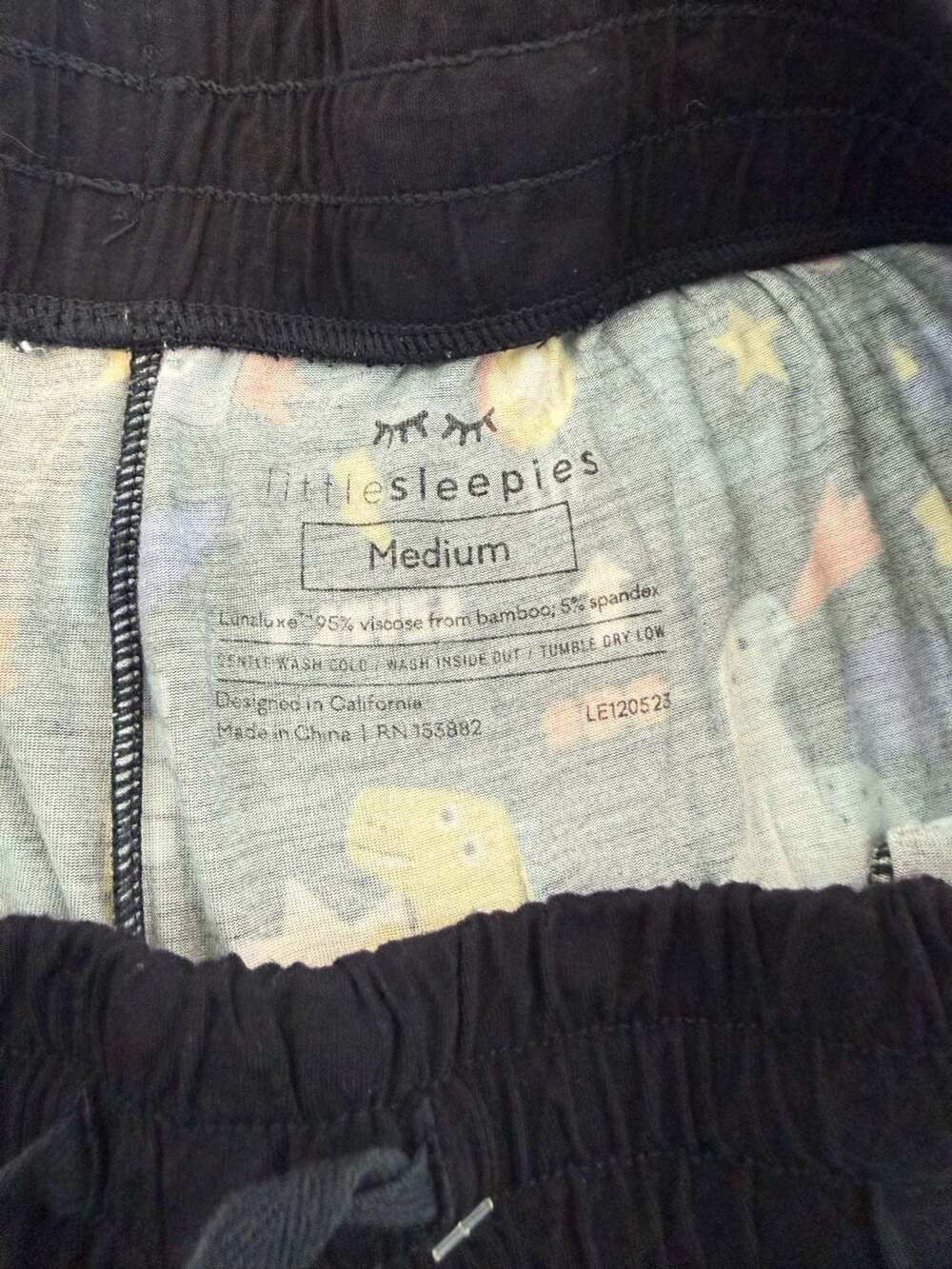 Little Sleepies Dinosaur Gamer Print Pajama Pants Mens Medium - Picture 2 of 2